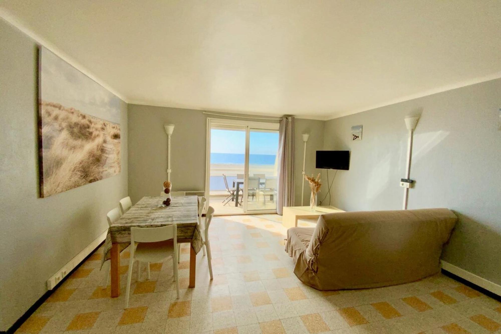 The Beach - Beachfront 2 Bedrooms With View ! Palavas-les-Flots Exterior foto